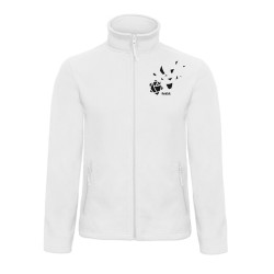 Fleecejacke weiß